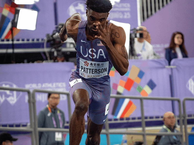 Sprinter Jacory Patterson awarded an Adopt an Athlete Grant by USA Track & Field Foundation